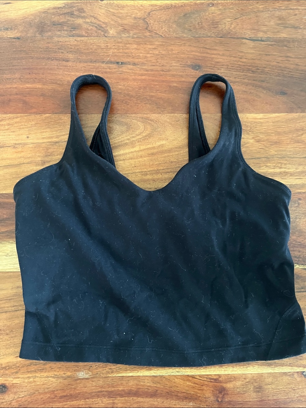 Lululemon align cropped tank - black